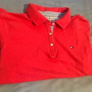 Tommy Hilfiger pink polo